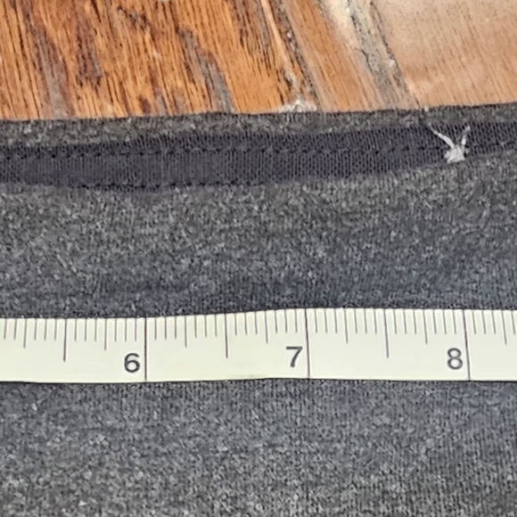 Bally Womens High Rise Capri Legging, Heather Charcol - Picture 5 of 7